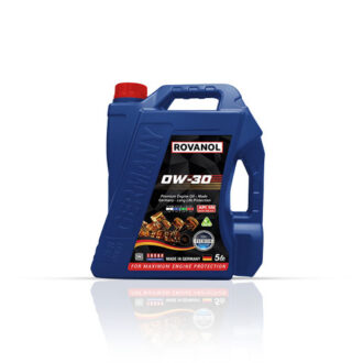 ROVANOL 0W-30 Full Synthetic Engine Oil – 5L | High Performance Motor Oil (Made in Germany)
