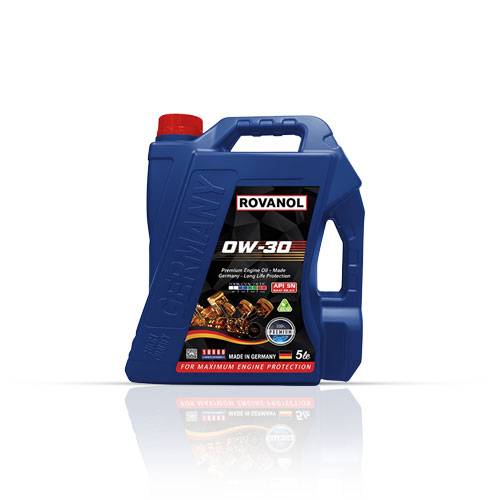 ROVANOL 0W-30 Full Synthetic Engine Oil – 5L | High Performance Motor Oil (Made in Germany)