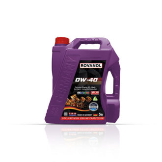 ROVANOL 0W-40 Full Synthetic Engine Oil – 5L | Ultimate Engine Protection (Made in Germany)