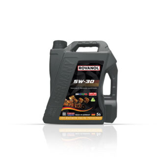 ROVANOL 5W-30 Full Synthetic Engine Oil – 5L | German Engine Protection & Performance