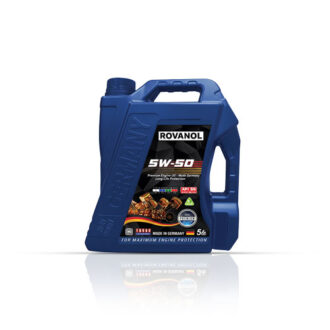 ROVANOL 5W-50 Full Synthetic Engine Oil – 5L | German High-Performance Formula